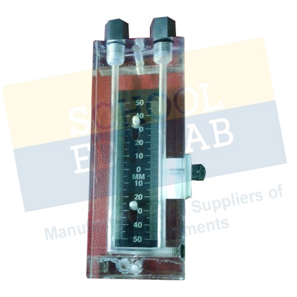 U-Tube Manometer on Stand, Wall Hanging Type