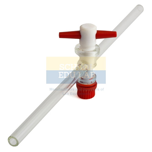 Straight PTFE Key Stopcock