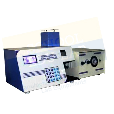 Flame Photometer Microprocessor Based