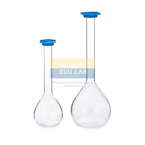 Volumetric Flask With Snap Cap, Class-B