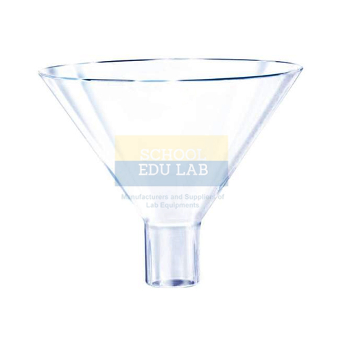 Funnel Powder Short Plain Stem