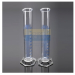 Measuring Cylinder with Hexagonal Base