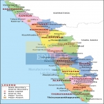 Kerala Political Map Chart